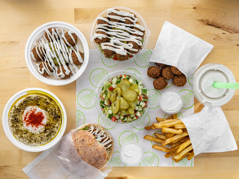 Mia's Meals - Falafel Bar - Kosher Vegan